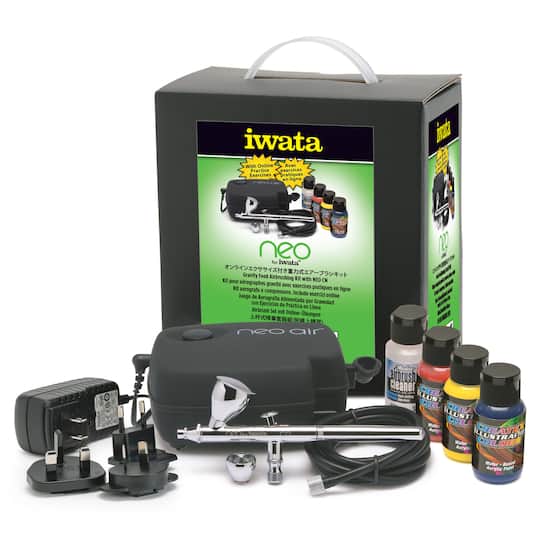 NEO for Iwata Gravity Feed Airbrushing Kit with NEO CN